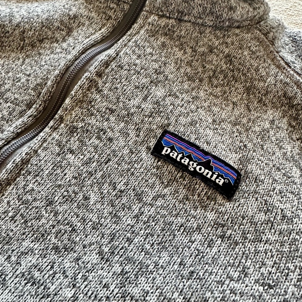 Patagonia Heathered Gray Women's Better Sweater® 1/4-Zip Fleece